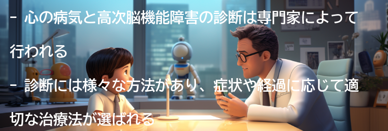 心の病気と高次脳機能障害の診断と治療の要点まとめ