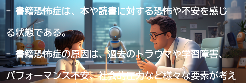 書籍恐怖症の原因とは？の要点まとめ
