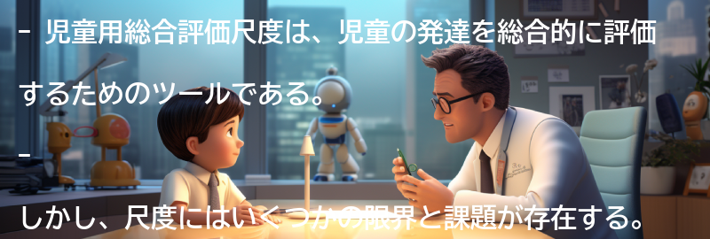 児童用総合評価尺度の限界と課題の要点まとめ