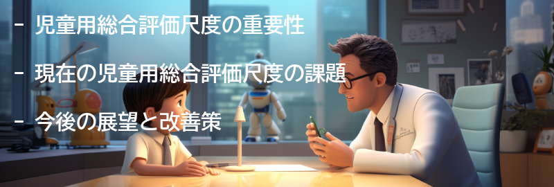 児童用総合評価尺度の今後の展望の要点まとめ