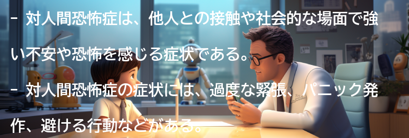 対人間恐怖症の日常生活への影響と対処法の要点まとめ