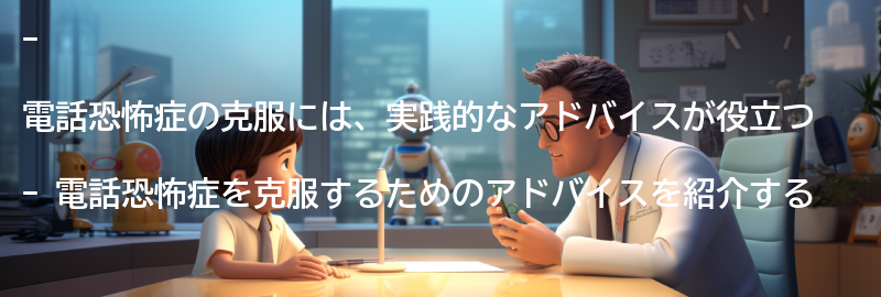 電話恐怖症を克服するための実践的なアドバイスの要点まとめ